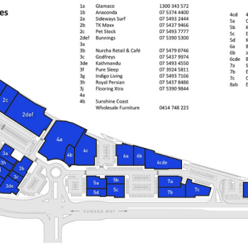 Plan of Home Central Kawana