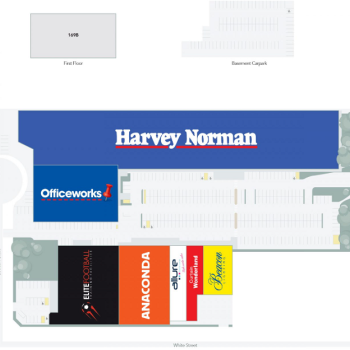 Plan of Maribyrnong Homemaker Centre