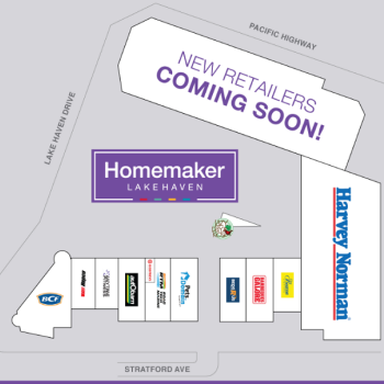 Plan of Homemaker LakeHaven