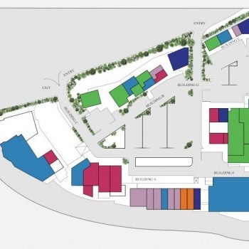 Plan of Hope Island Central