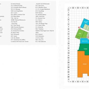 Plan of Ingle Farm Shopping Centre