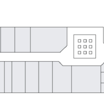 Plan of Ivanhoe Plaza