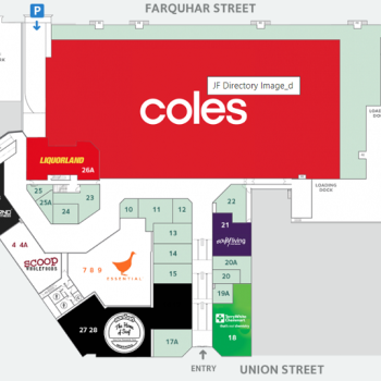 Plan of Junction Fair Shopping Centre