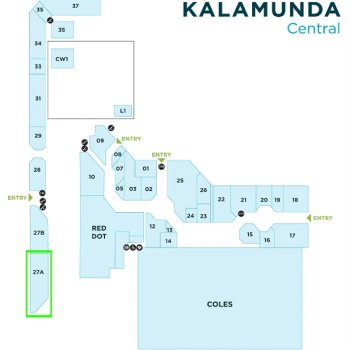 Plan of Kalamunda Central