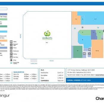 Plan of Kallangur Fair