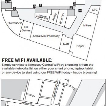 Plan of Kempsey Central