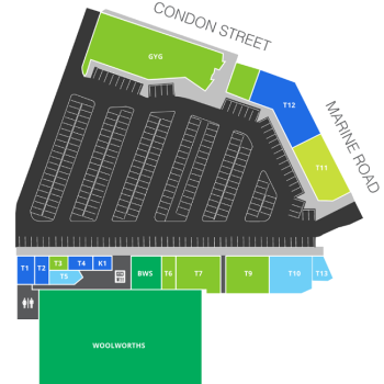 Plan of Kennington Village Shopping Centre