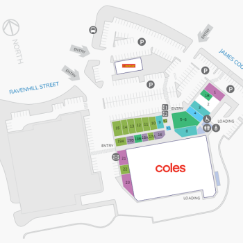 Plan of Kings Langley Shopping Centre