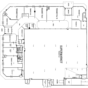 Plan of Kinross Central Shopping Centre