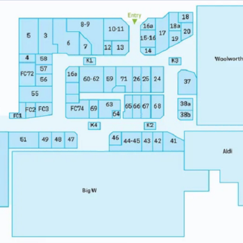 Plan of Lilydale Marketplace