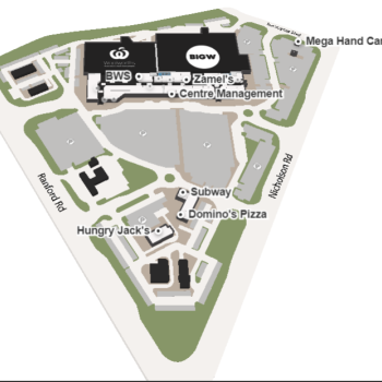 Plan of Livingston Marketplace