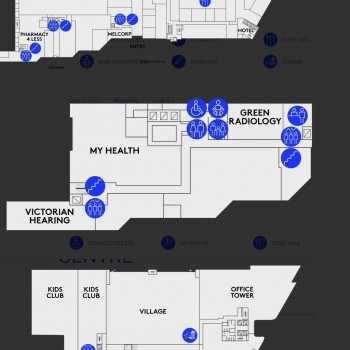 Plan of M-City Shopping Centre