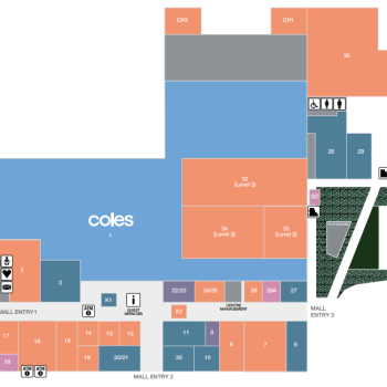 Plan of Melville Plaza