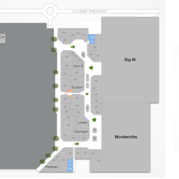 Plan of Menai Marketplace