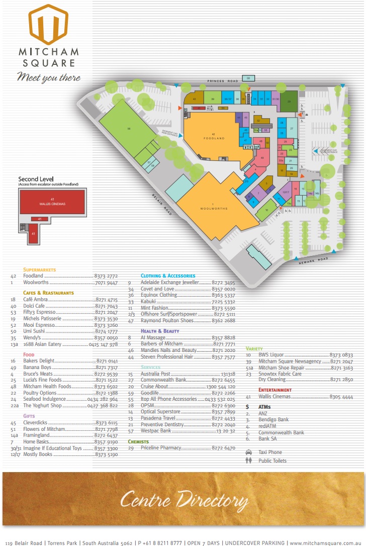 Mitcham Square Shopping Centre Adelaide South Australia Store List 57 Hours Contacts Australia Shoppings Mitcham Square Shopping Centre Adelaide South Australia Store List 57 Hours Contacts Australia Shoppings