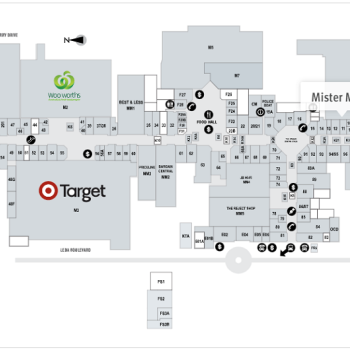 Plan of Morayfield Shopping Centre