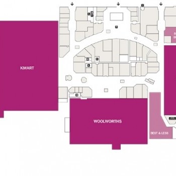 Plan of Mount Pleasant Shopping Centre