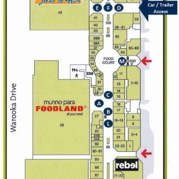 Plan of Munno Para Shopping City