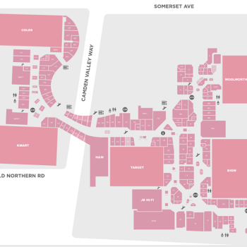 Plan of Narellan Town Centre