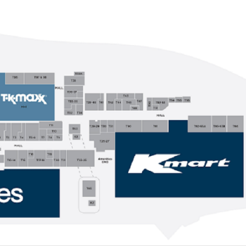 Plan of North Rocks Shopping Centre