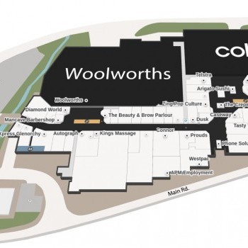 Plan of Northgate Shopping Centre