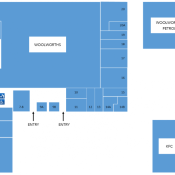 Plan of Ocean Grove Marketplace