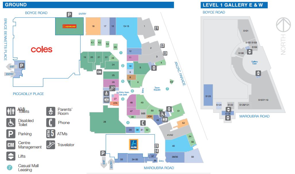 Boost Juice in Pacific Square Maroubra, New South Wales, NSW 2035