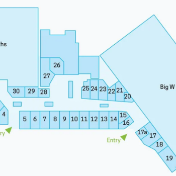 Plan of Pakenham Central Marketplace