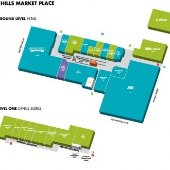 Plan of Pennant Hills Market Place