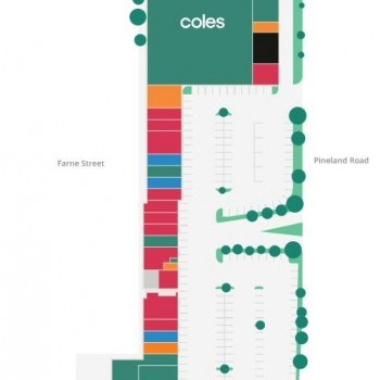 Plan of Pinelands Plaza