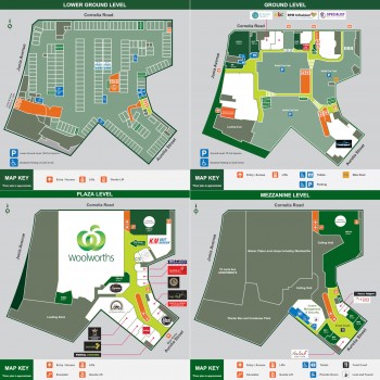Plan of Portico Plaza