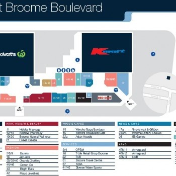 Plan of Primewest Broome Boulevard