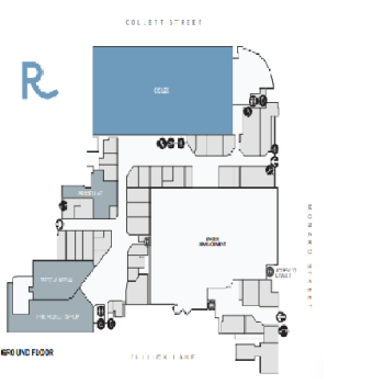 Plan of Riverside Plaza Shopping Centre