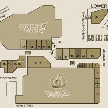 Plan of Riverwood Plaza