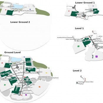 Plan of Robina Town Centre