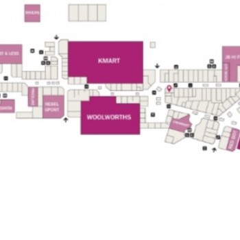 Plan of Rockingham Shopping Centre