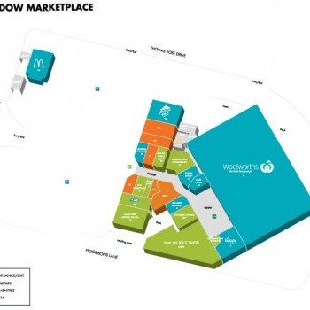 Plan of Rosemeadow Marketplace