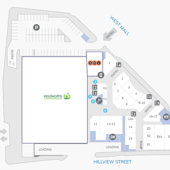 Plan of Rutherford Marketplace