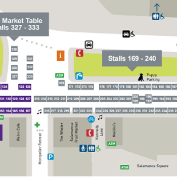 Plan of Salamanca Market