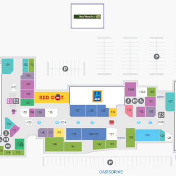 Plan of Secret Harbour Square Shopping Centre