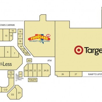 Plan of Sefton Plaza Shopping Centre