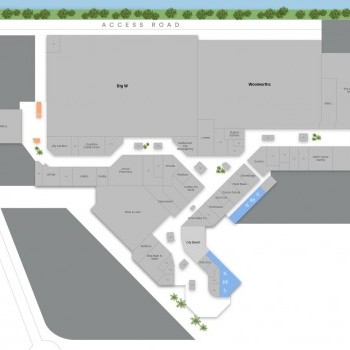 Plan of Settlement City Shopping Centre