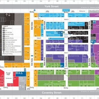 Plan of South Melbourne Market
