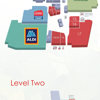 Plan of Southpoint Shopping Centre