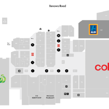 Plan of Southport Park Shopping Centre