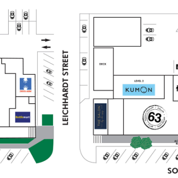 Plan of Southtown Shopping Centre