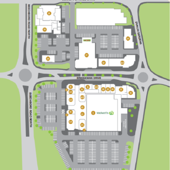 Plan of Springs Shopping Centre