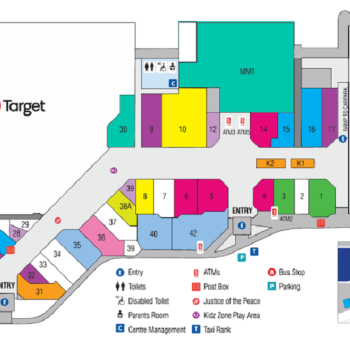 Plan of Springwood Shopping Mall