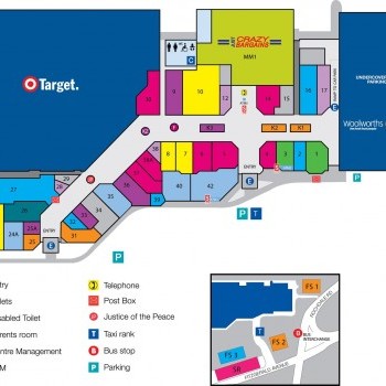 Plan of Springwood Shopping Mall