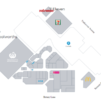 Plan of St Clair Shopping Centre